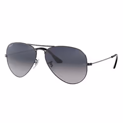 Ray-Ban AVIATOR GRADIENT, Adulte, Unisexe, Aviateur, Verres polarisés, Métal, M/L