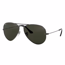 Ray-Ban Aviator Classic Vert Classique G-15 + Gun
