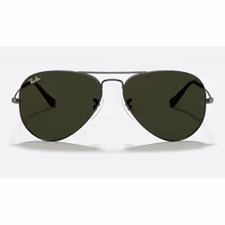 Ray-Ban Aviator Classic Vert Classique G-15 + Gun