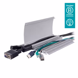 Dataflex Addit protège-câbles 118 cm - droit 452, Argent, Aluminium, 500 kg, 2 cm, 145 mm, 180 mm