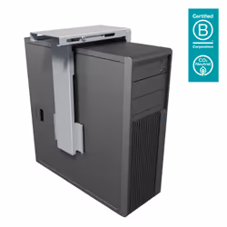 Dataflex Viewmate support ordinateur - bureau 312, Support de CPU monté sur bureau, Bureau, 20 kg, Argent, Stick & screw, ...