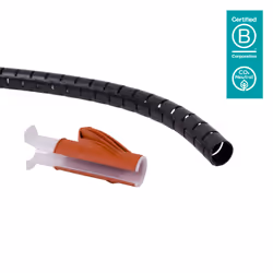 Dataflex Addit range-câbles ø25 mm/3 m et outil à main 783, Noir, 1 pièce(s), 25 mm, 465 mm, 350 mm, 50 mm