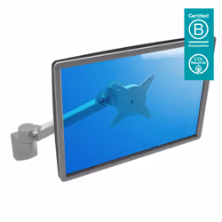 Dataflex Viewlite plus bras support écran - mur 312, 7 kg, 61 cm (24"), 75 x 75 mm, 100 x 100 mm, Réglage de la hauteur, Arge ...