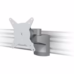 Dataflex Viewlite bras support écran - rail 402, 8 kg, 61 cm (24"), 75 x 75 mm, 100 x 100 mm, Argent