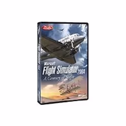 Microsoft MS Flight Sim 2004 FR CD in DVD Box W32, PC