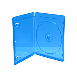 MediaRange BOX38 étui disque optique Boîtier Blu-ray 1 disques Bleu