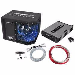 Hifonics MBP-1000.4, 20,3 cm (8"), Caisson de basse pré-chargé, Caisson de basse passif, 300 W, 4 Ohm