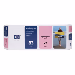 HP 83 680-ml Light Magenta DesignJet UV Ink Cartridge, Encre à pigments, 680 ml, 1 pièce(s)