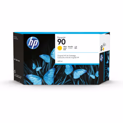 HP DesignJet 90 cartouche d'encre jaune, 400 ml, Encre à colorant, 400 ml, 1 pièce(s)