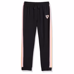 Hurley Hrlg Rainbow Sport Jogger Pantalon décontracté Fille - Noir - S (6-8 ans)