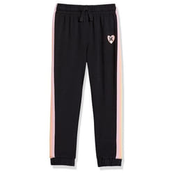 Hurley Hrlg Rainbow Sport Jogger Pantalon décontracté Fille - Noir - S (6-8 ans)