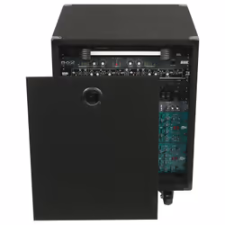Odyssey Innovative Designs Carpeted Amp Rack Case with Wheels, Valise de transport, Noir, Textile, 530 mm, 510 mm, 720 mm
