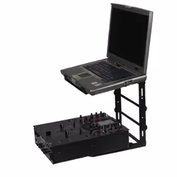 Odyssey Innovative Designs STAND MOBILE FOLDING LAPTOP/GEAR STAND WITH TABLE/CASE CLAMPS CD timecodé