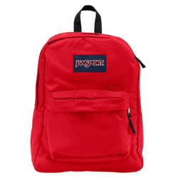 JanSport SuperBreak sac à dos Noir, Rouge Polyester