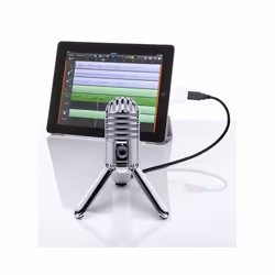 Samson Meteor Mic Chrome Microphone de Laptop