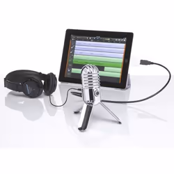 Samson Meteor Mic Chrome Microphone de Laptop