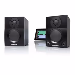 Samson MediaOne BT3, 2-voies, 2.0 canaux, Avec fil &amp;sans fil, 15 W, Noir