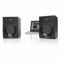 Samson MediaOne BT4, 2-voies, 2.0 canaux, Avec fil &sans fil, 20 W, Noir