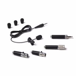 Samson LM10, Microphone Lavalier/boutonnière, Condensateur, Avec fil, 2,5 mm (2/32"), Noir, 1 pièce(s)