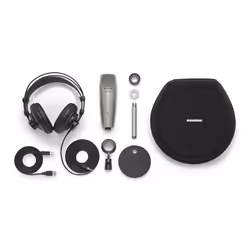 Samson C01U Pro Podcasting Pack Argent Microphone de studio - Vue supplémentaire 5