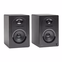 Samson MediaOne M50, 0,9%, 83 dB, 80 W, 1,91 cm (0.75"), 13,3 cm (5.25"), Panneaux MDF