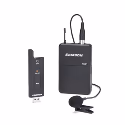 Samson XPD2 Lavalier, Microphone Lavalier, 20 - 16000 Hz, Émetteur de poche, 2404 - 2476 MHz, 0,1%, 85 dB