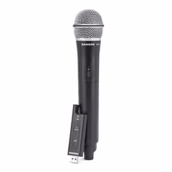 Samson USB wireless Handheld System, Microphone portatif, Microphone dynamique, 20 - 16000 Hz, Émetteur à main, 2404 - 2476 M ...