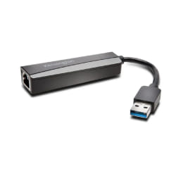 Kensington Adaptateur Ethernet USB-A UA0000E — Noir