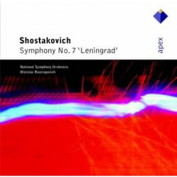 Warner Music Mstislav Rostropovich - Shostakovich: Symphony No.7 'Leningrad', CD Classique