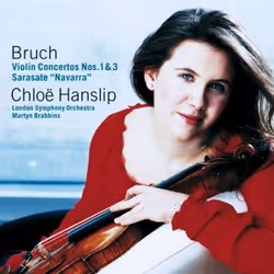 Warner Music Chloë Hanslip - Bruch : Violin Concertos 1 &amp; 3; Sarasate: Navarra, CD, Classique, CD, Chloë Hanslip, Support ...