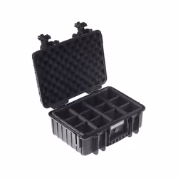 B&W 4000/B/RPD, Sacoche/Attaché-case, Polypropylène (PP), 2,3 kg, Noir