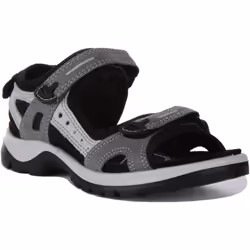 Sandale - ECCO - Offroad Yucatan - Cuir nubuck - Boucle de serrage - Gris