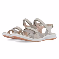 Sandales de marche pieds-nus - ECCO - Cruise II - Blanc - Tige synthétique - Talon plat