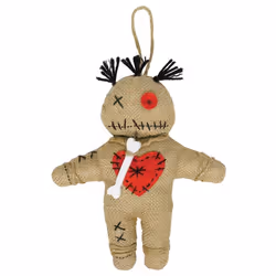 Poupée Vaudou - Witch Doctor Halloween - Gris