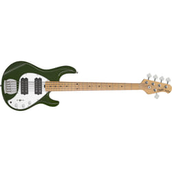 Sterling by Music Man StingRay Ray5HH Guitare basse électrique Vert 4 cordes