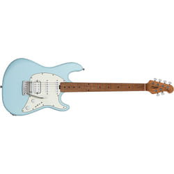 Sterling by Music Man Cutlass CT50 HSS Guitare électrique 6 cordes Bleu, Blanc, Bois