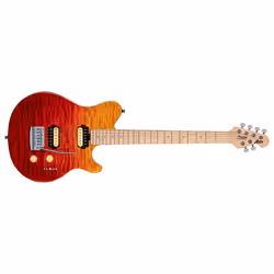 Sterling by Music Man Axis Quilted Maple, 6 cordes, 0,009 - 0,042 mm