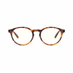 Gunnar Optiks Attaché, Ovale, Classique, Marron, Nylon polymère, Transparent, 5 cm