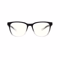 Gunnar Optiks Berkeley, Unisexe, Ovale, Classique, Noir, Transparent, Nylon, Transparent