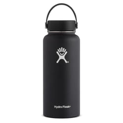 Hydro Flask 32oz Wide Mouth Utilisation quotidienne 946 ml Acier inoxydable Noir
