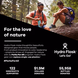 Couvercle Hydro Flask wide mouth with flex sip lid 16 oz