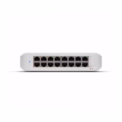 Ubiquiti UniFi Switch Lite 16 PoE, L2, Gigabit Ethernet (10/100/1000), Connexion Ethernet, supportant l'alimentation via ce p ...