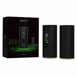AmpliFi Alien WiFi Kit, Wi-Fi 6 (802.11ax), Bi-bande (2,4 GHz / 5 GHz), Ethernet/LAN, Noir, Vert, Routeur