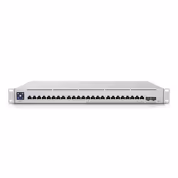 Ubiquiti USW-ENTERPRISE-24-POE commutateur réseau Géré L3 Gigabit Ethernet (10/100/1000) Connexion Ethernet, supportant l'alimentation via ce port (PoE) Argent