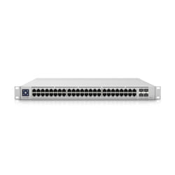 Ubiquiti Enterprise 48 PoE Géré L3 2.5G Ethernet (100/1000/2500) Connexion Ethernet, supportant l'alimentation via ce port (PoE) Gris