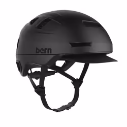 Casque de vélo - Bern - Hudson MIPS - Noir mat - Taille M - Lumière LED intégrée