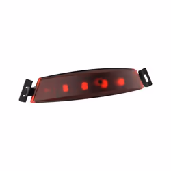 Accessoire vélo - BERN - Éclairage casque vélo USB Hudson/Watts 2.0 - Rouge - Rechargeable USB - Pour être vu