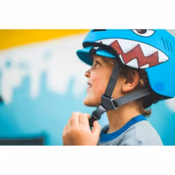 Casque enfant - Bern - Nino 2.0 - Bleu - Zipmold + - Ajustement EZ Fit