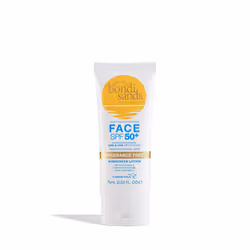 Bondi Sands BS517, Lotion d’écran solaire, Visage, Tube, Hydratant, Protection, Peau sensible, 75 ml