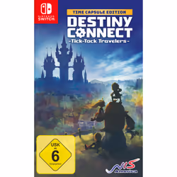 NIS America Destiny Connect : Tick-Tock Travellers - Time Capsule Edition, Nintendo Switch, RP (Classement à venir), Support  ...